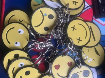 Keychain - Smiley 
