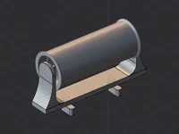 Rouleau porte-bobine pour panneau Skadis — photo 1