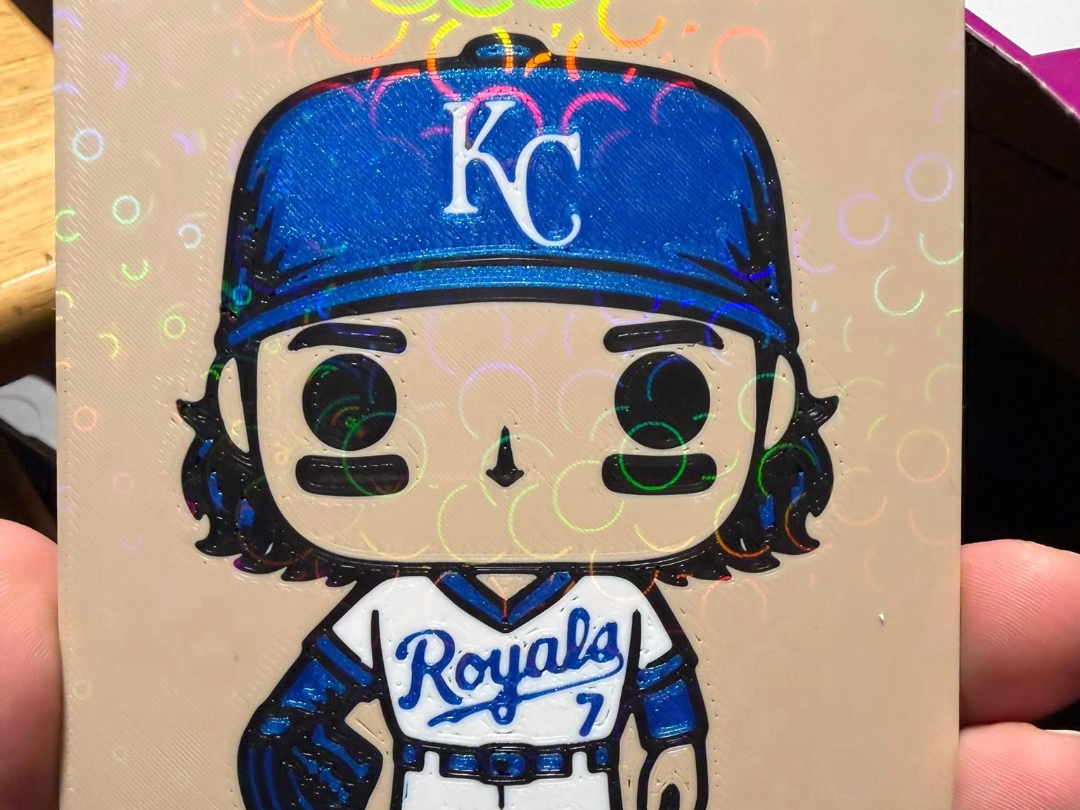 KC Royals Bobby Witt Jr Funko Pop rendition