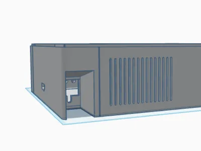 Nas Server Box, Raspberry Pi - Ethernet, HDMI, Fan