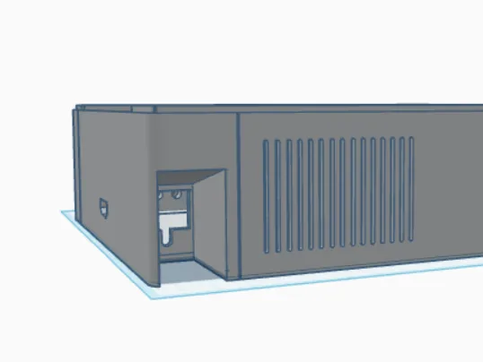 Nas Server Box, Raspberry Pi - Ethernet, HDMI, Fan