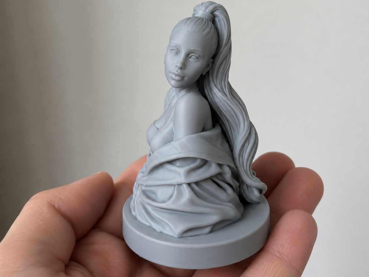 Ariana Grande birthday 3D Model Fan Art