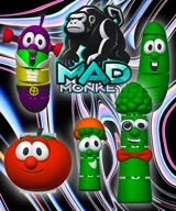 Фигурка Larry the cucumber с подвижни стави