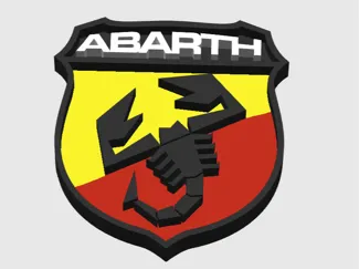 Abarth Logo Raised