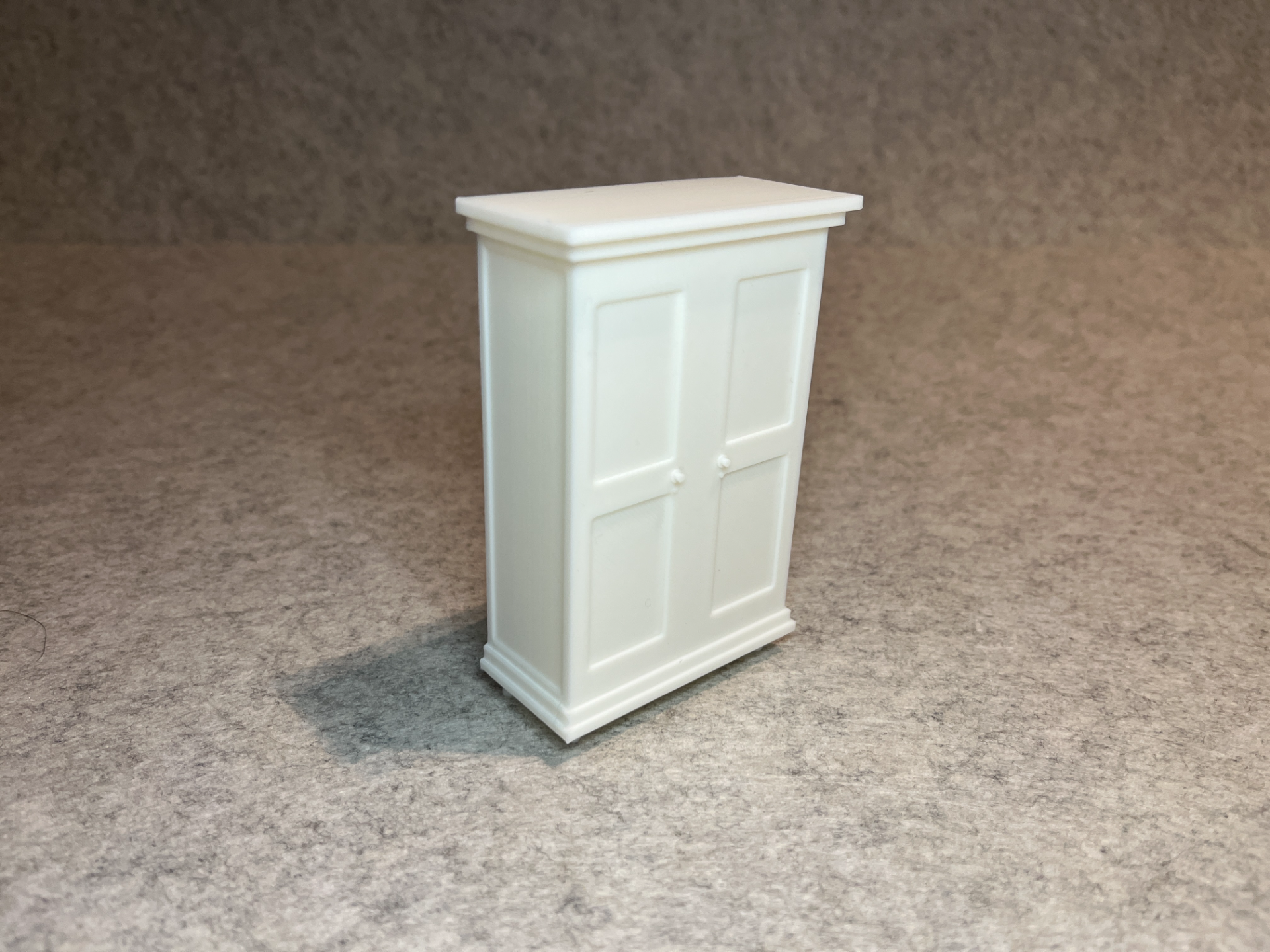 Dollhouse wardrobe miniature house