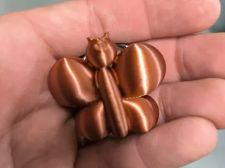 butterfly balloon nice object as a key ring