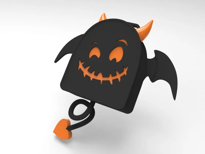 小恶魔南瓜背包
