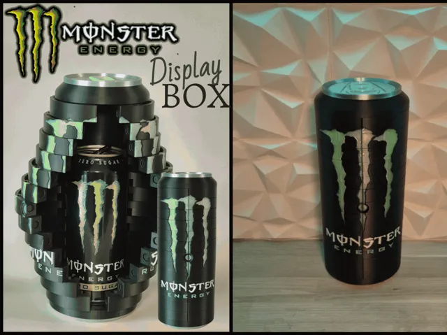 Monster Energy folding door display box
