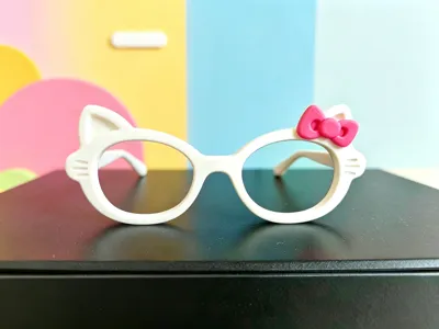 HelloKitty folding glasses