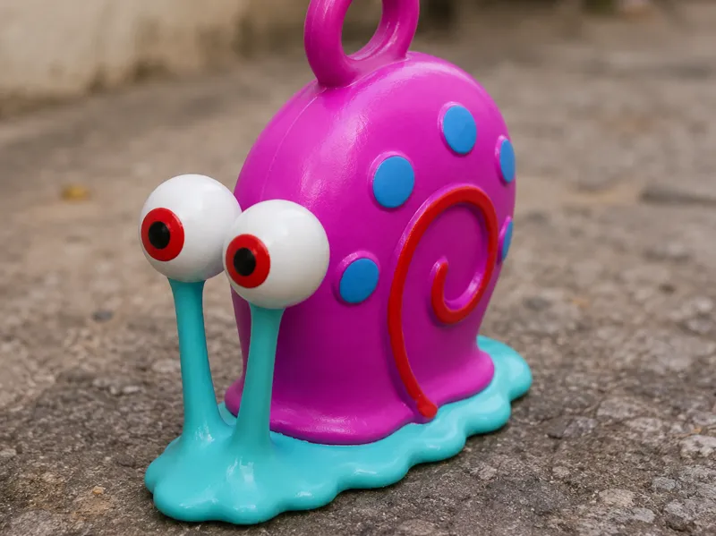 Chaveiro Caracol gary turma do bob esponja 