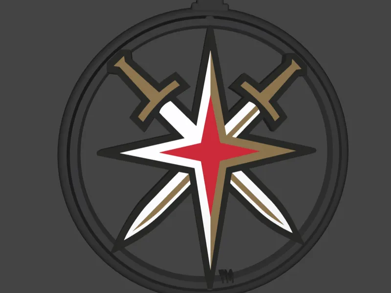 VGK Alt Logo Ornament