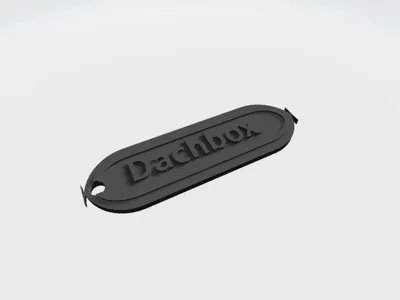 Keychain for roof box
