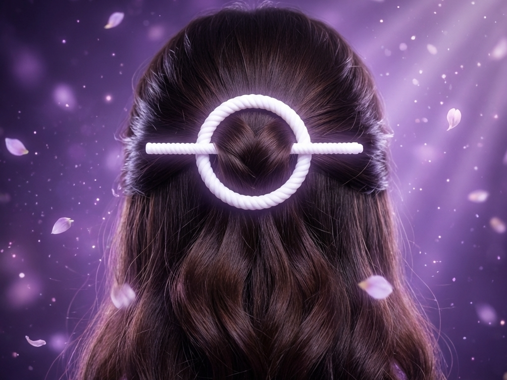 Rope Halo Hair Pin