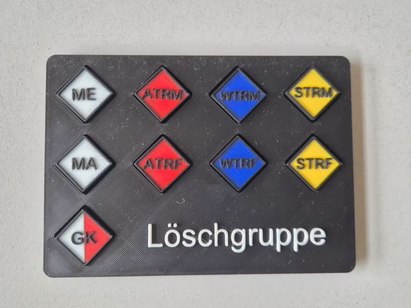 Planspiel Löschgruppe/ Loeschgruppe