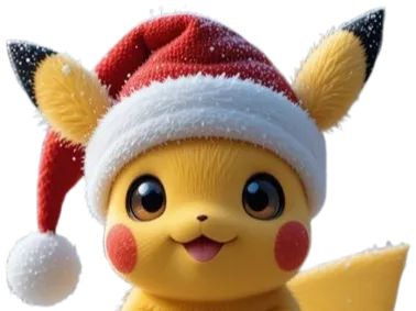Cute Christmas Pikachu