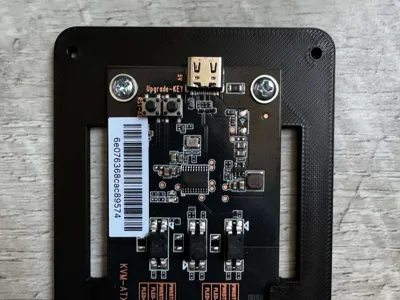 GL-iNet KVM ATX control board to 2.5" drive mount