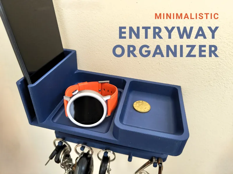 Minimalistic Entryway organizer