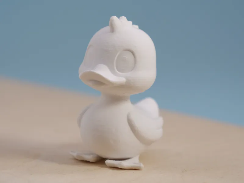 Easter Duckling Figurine