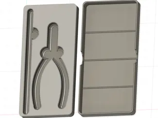 Gunpla Tools Case (Tamiya 74123, XACTO #11)