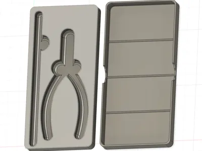 Gunpla Tools Case (Tamiya 74123, XACTO #11)