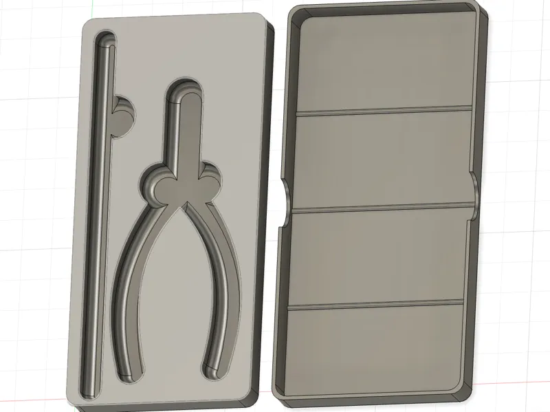 Gunpla Tools Case (Tamiya 74123, XACTO #11)