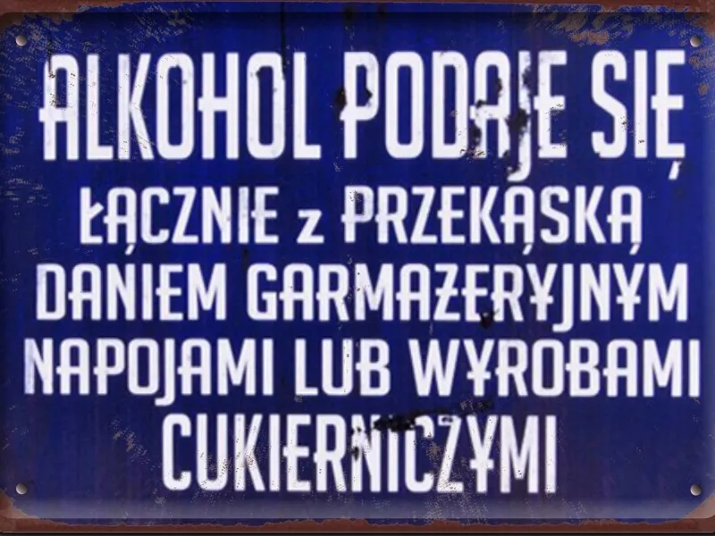Old Polish Sign