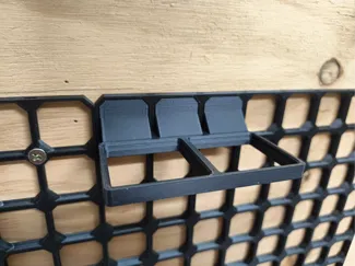 Gridfinity Shelf for OpenGrid (Offset from wall)