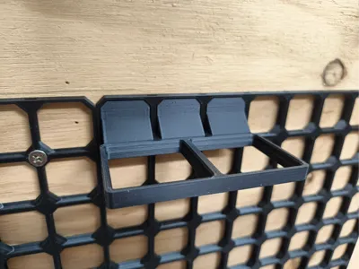 Gridfinity Shelf for OpenGrid (Offset from wall)