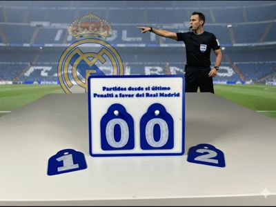 Real Madrid Last Penalty Counter 