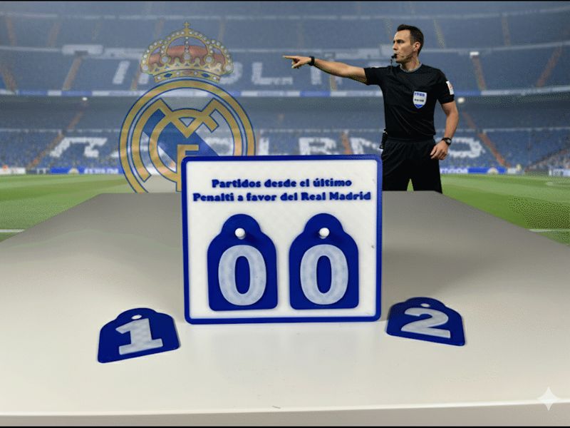Real Madrid Last Penalty Counter 
