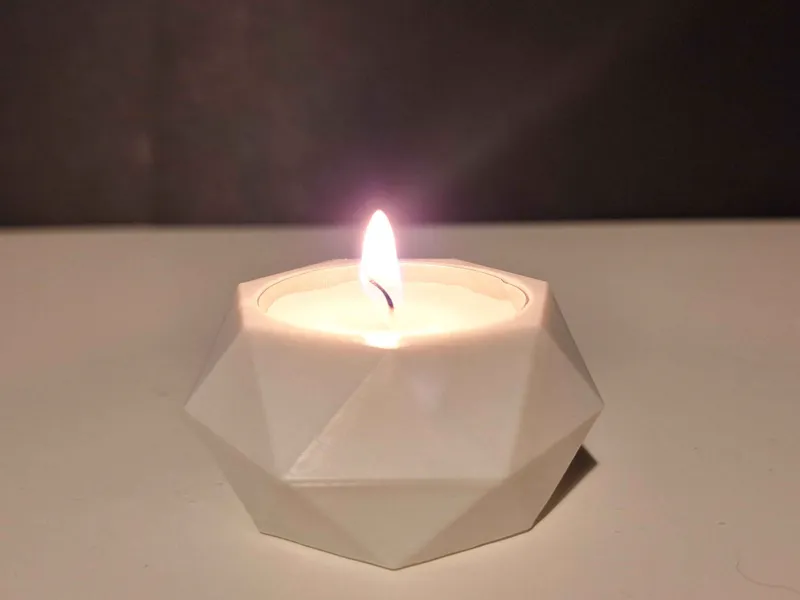 Septagonal Tealight Holder