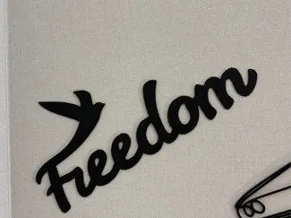 freedom wall art