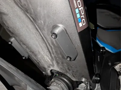 CFMoto 675SS/SR Passenger Peg Blockoffs