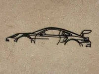 Silhouette murale Porsche 911 — photo 2