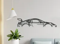 Silhouette murale Porsche 911 — photo 1