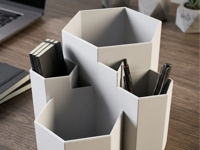 HexaStack Desk Organizer