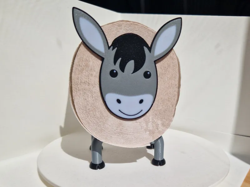 Toilet Roll Donkey