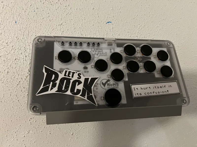 Wall Mount for Small Fightstick 