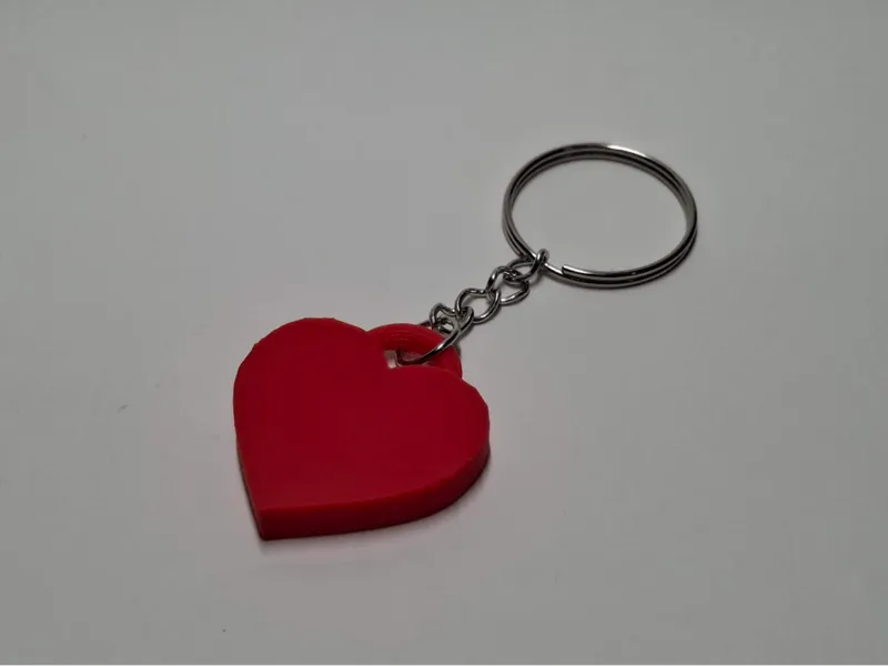 Small Heart Keychain