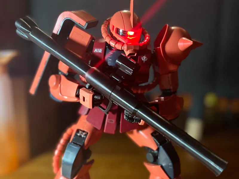 PG scale Zaku bazooka