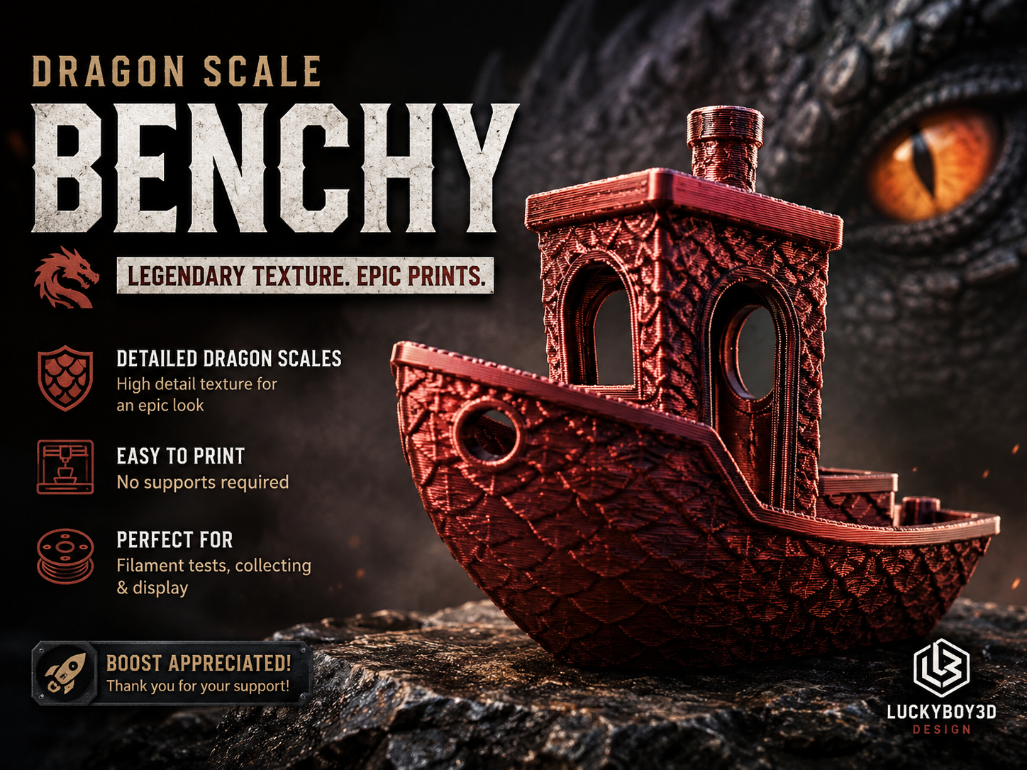 Dragon Skin Benchy