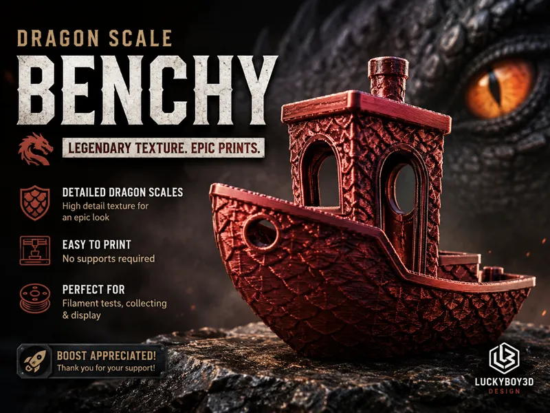 Dragon Skin Benchy