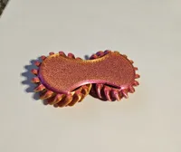 Fidget engrenage hélicoïdal avec roulements 608 — photo 2