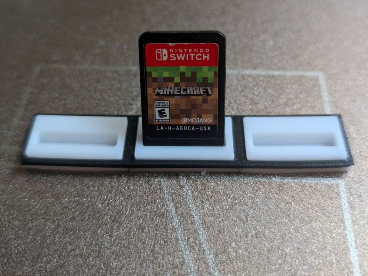 Angled 3-Slot Nintendo Switch Game Display