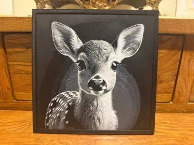 Fawn (Baby Deer) - Hueforge 200x200