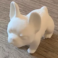 Bouledogue français — figurine ou porte-clés — photo 2