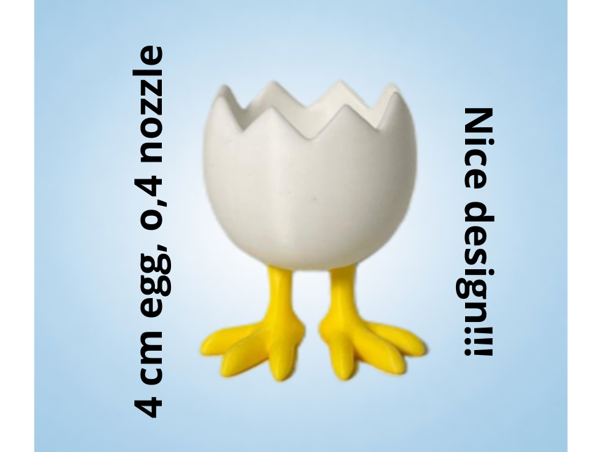Egg Holder Yellow legs