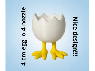 Egg Holder Yellow legs