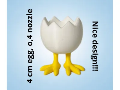 Egg Holder Yellow legs