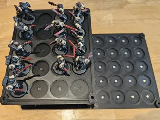Stackable 32mm Minature tray